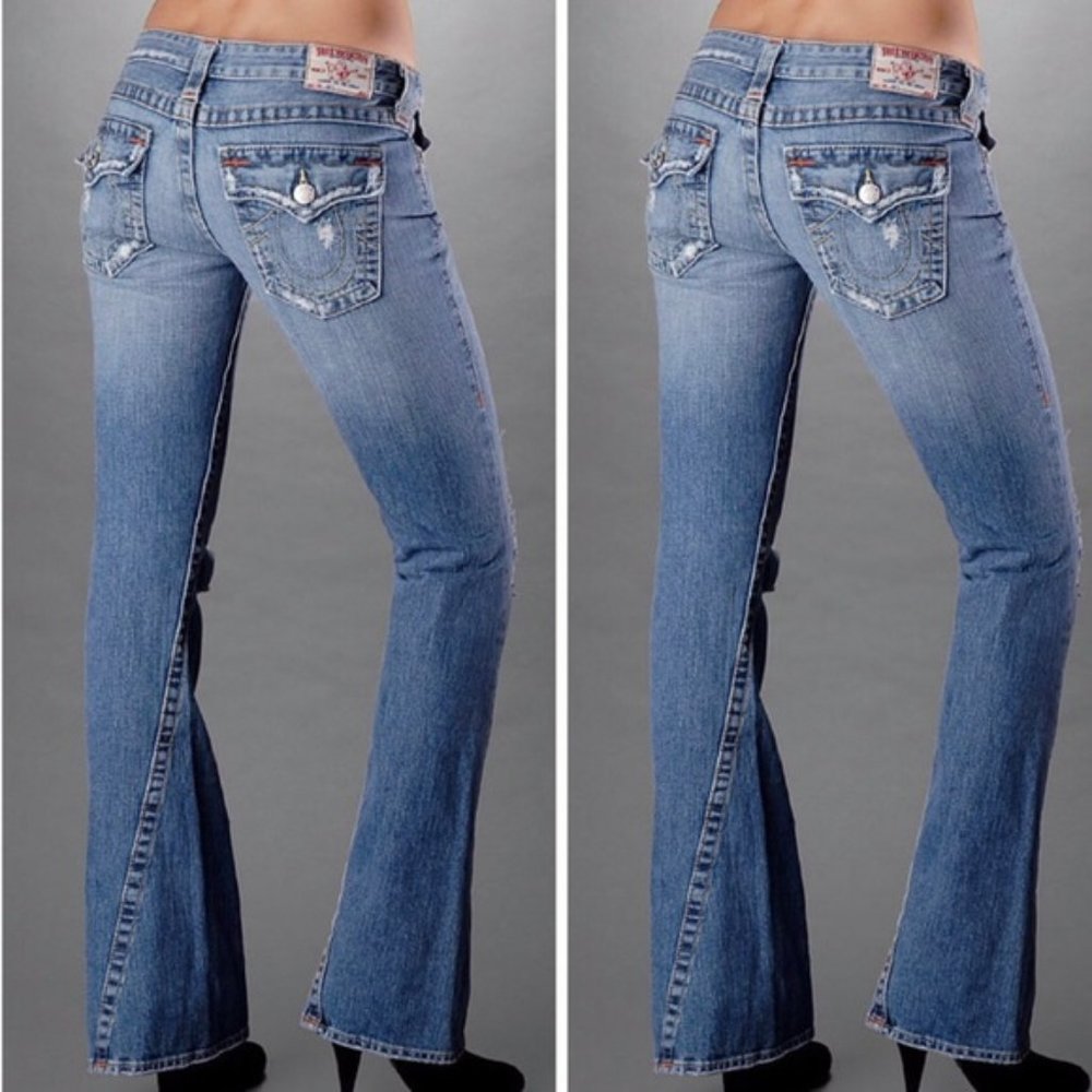 TRUE RELIGION Joey Twisted Seam Jeans, size 29